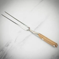 Goyon Chazeau Le Thiers Cuisine Carving Set In Presentation Box -Kitchen Knife Store 876444 goyon carvingforkjuniper 1 1