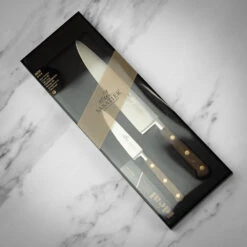 Lion Sabatier Ideal Perigord Knife Set - 4” Paring Knife + 8” Cook’s Knife -Kitchen Knife Store 893786 provencaoknifeset box