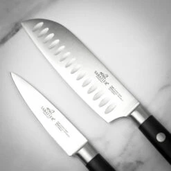 Sabatier International Leonys 2 Kitchen Knife Set - Paring Knife & Mini Santoku -Kitchen Knife Store 904980 sabatierinternational prep knives 8