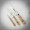 Jean Dubost Set Of Three 1920 PEFC-Certified Kitchen Knives -Kitchen Knife Store c0006990pef190 set3kraft 1