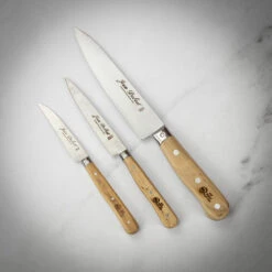 Jean Dubost Set Of Three 1920 PEFC-Certified Kitchen Knives