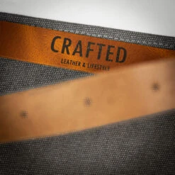 Crafted Washed Canvas Waist Apron -Kitchen Knife Store canvasaprongreywaist 4 1