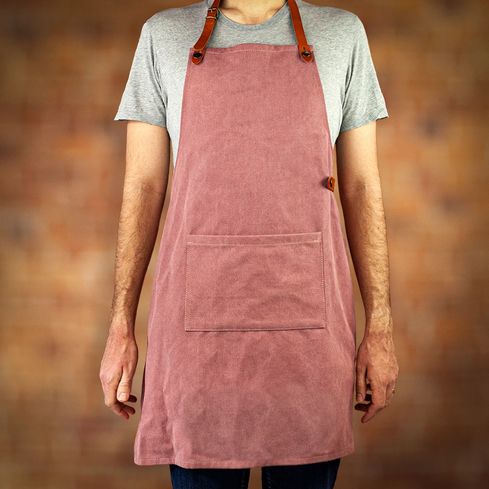 Crafted Washed Canvas Apron 4 Crafted Washed Canvas Apron - Image 2