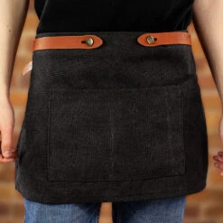 Crafted Washed Canvas Waist Apron