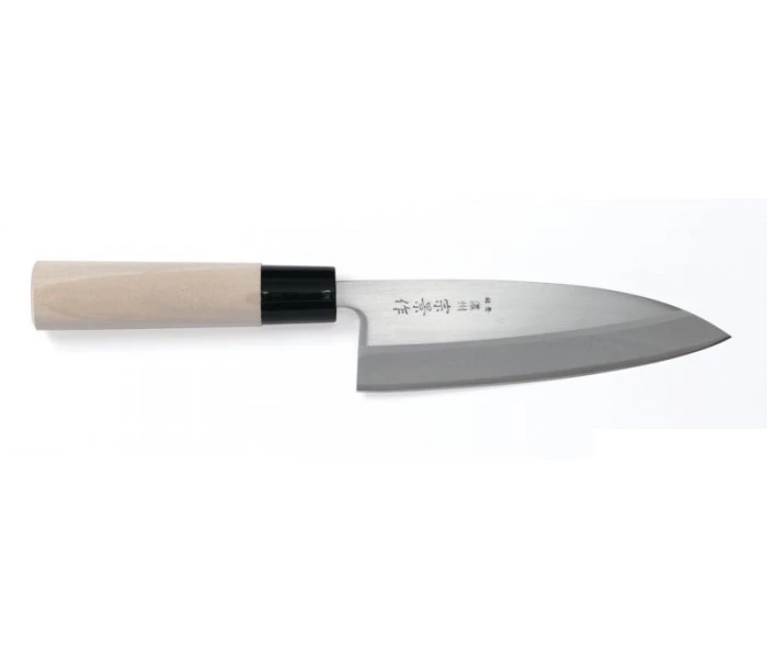 Chroma Haiku Home Deba Knife 16.5cm - Honoki Wood Handle 3 Chroma Haiku Home Deba Knife 16.5cm - Honoki Wood Handle