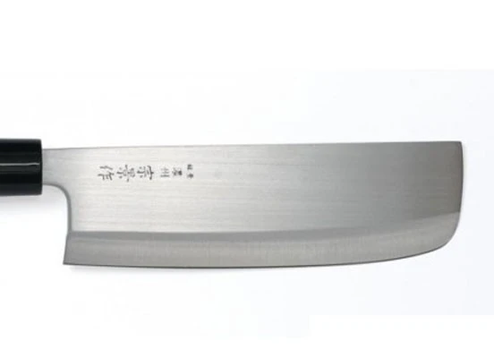 Chroma Haiku Home Nakiri Knife 17.5cm - Honoki Wood Handle 4 Chroma Haiku Home Nakiri Knife 17.5cm - Honoki Wood Handle - Image 2