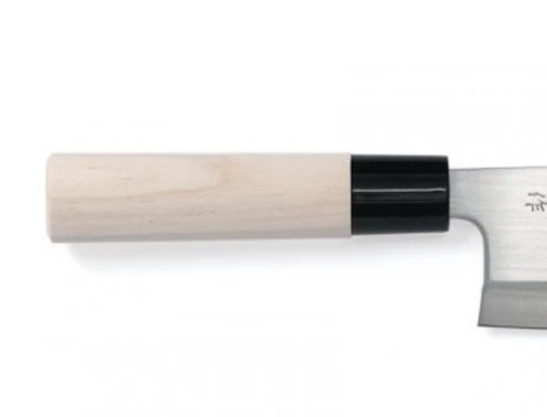 Chroma Haiku Home Nakiri Knife 17.5cm - Honoki Wood Handle 5 Chroma Haiku Home Nakiri Knife 17.5cm - Honoki Wood Handle - Image 3