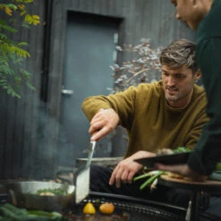 Fiskars Birchwood Handle 2pc BBQ Set -Kitchen Knife Store fiskars norden outdoor cooking action hero 01 1x1