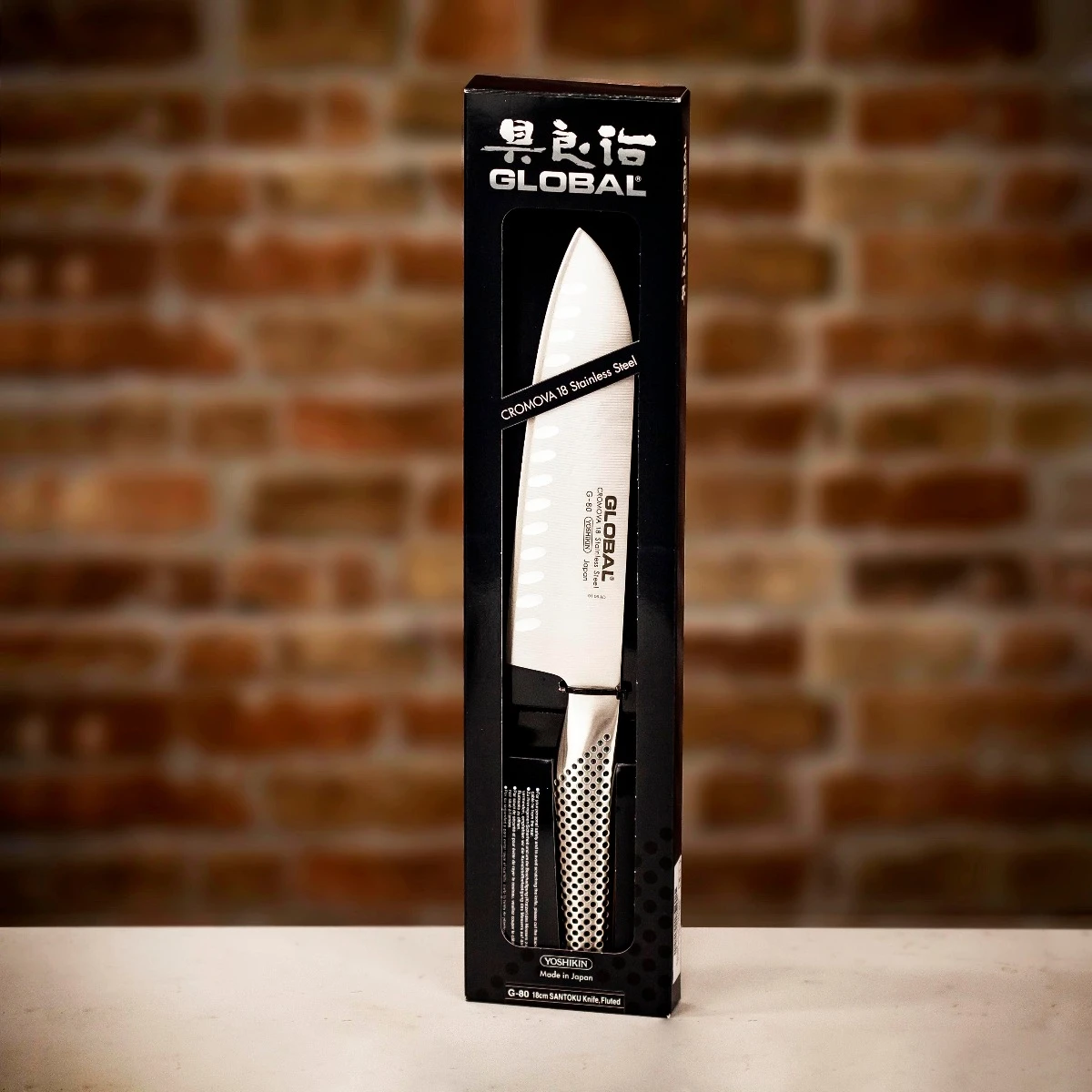 Global 18cm Fluted Santoku Knife 6 Global 18cm Fluted Santoku Knife - Image 4