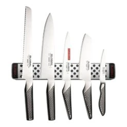 Global 6 Piece Knife Set With Magnetic Rack -Kitchen Knife Store global 6 piece knife set with magnetic rack p617 5543 image