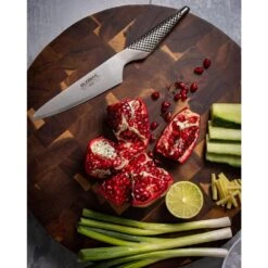 Global Accessories GCB-4535EG Global End Grain Board, 35cm Dia, 4.5cm Thick -Kitchen Knife Store global accessories gcb 4535eg global end grain board 35cm dia 4 5cm thick p652 12198 image