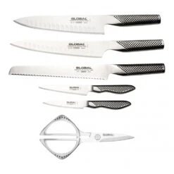 Global Classic Global Classic Engine Block 7pce Knife Block Set -Kitchen Knife Store global classic engine block 7pce knife block set p1348 7805 image