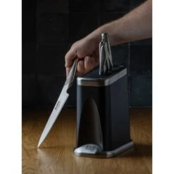 Global G-FIRE7B Fire-Hi 7 Piece Knife Block Set -Kitchen Knife Store global g fire7b fire hi 7 piece knife block set p2276 13113 image