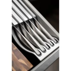 Global Knife Sets G-88/239511 Global 5 Piece Kitchen Knife Set With Storage Dock -Kitchen Knife Store global knife sets g 88 239511 global 5 piece kitchen knife set with storage dock p2025 11218 image