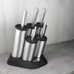 Global Ni Global NI Engine Block 6pce Knife Block Set -Kitchen Knife Store global ni engine block 6pce knife block set p1350 7968 image