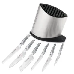 Global SAI Global SAI 7 Piece Knife Block Set -Kitchen Knife Store global sai 7 piece knife block set p635 12716 image