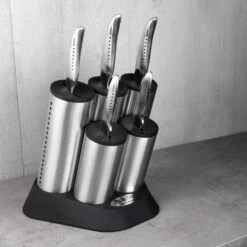 Global SAI Global Sai Engine Block 6pc Knife Block Set -Kitchen Knife Store global sai engine block 6pc knife block set p1349 7972 image