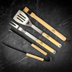 Fallen Fruits Denim BBQ Tool Set -Kitchen Knife Store gt196 bbqsetdenim 5 1 1
