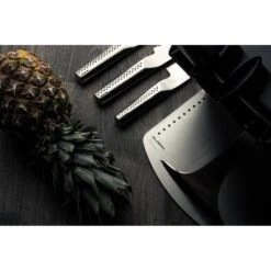 Global Ukon GU-505/6B Global Ukon 6 Pce Knife Block Set -Kitchen Knife Store gu 505 6b global ukon 6 pce knife block set p1190 7448 image