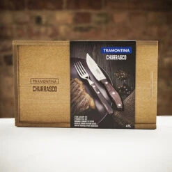 Tramontina Four Piece Steak Cutlery Set - Rio Grande 15 Tramontina Four Piece Steak Cutlery Set - Rio Grande -Kitchen Knife Store img 7018 1