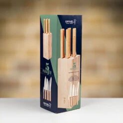 Opinel Parallèle - 5pc Knife Block Set -Kitchen Knife Store img 7372