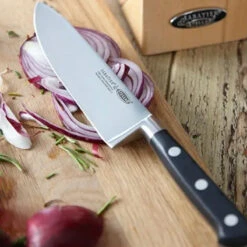 Stellar Sabatier 5 Piece Knife Block Set - Wood -Kitchen Knife Store is60 3