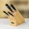 Stellar Sabatier 5 Piece Knife Block Set - Wood -Kitchen Knife Store is60 stellar knifeblock 1