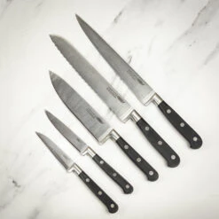 Stellar Sabatier 5 Piece Knife Block Set - Wood -Kitchen Knife Store is60 stellar knifeblock 3