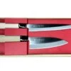 Jaku 2-piece Japanese Knife Set : Deba Knife + Sashimi Knife -Kitchen Knife Store jaku 2 piece japanese knife set deba knife sashimi knife