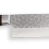 Jikko Mahogany Tsuchime Japanese Nakiri Knife 16cm Damascus Steel Blade -Kitchen Knife Store jikko mahogany tsuchime japanese nakiri knife 16cm damascus steel blade