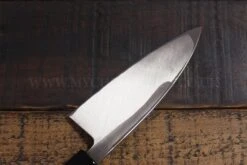 Jikko Tokusei Japanese Ajikiri Knife 12cm Nihon Steel Blade, Magnolia Wood Handle -Kitchen Knife Store jikko tokusei japanese ajikiri knife 12cm nihon steel blade magnolia handle 4