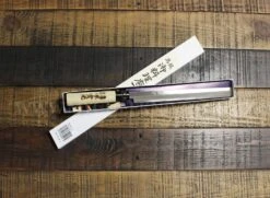 Jikko Tokusei Japanese Takohiki Knife 24cm Nihon Steel Blade, Magnolia Wood Handle -Kitchen Knife Store jikko tokusei japanese takohiki knife 24cm nihon steel blade magnolia handle 1