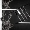 Just Slate Mini Stag Cheese Board & Knife - Set Of 4 -Kitchen Knife Store jsmcbss stagcheese4 1