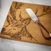 Just Slate Stag Oak Cheese Board & Knife Set 2 Just Slate Stag Oak Cheese Board & Knife Set -Kitchen Knife Store jssocbks stagcheese 1