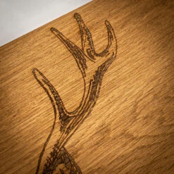 Just Slate Stag Oak Cheese Board & Knife Set -Kitchen Knife Store jssocbks stagcheese 4