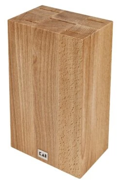 Kai Empty Knife Block For 5 Kitchen Knives - Made Of Beech Wood