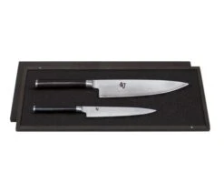 Kai Shun Classic 2-piece Knife Set: 1 Utility Knife & 1 Chef Knife