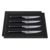 Kai Shun Classic 4-piece Steak Knife Set - Damascus Steel Blades 12.5cm -Kitchen Knife Store kai shun classic 4 piece steak knife set