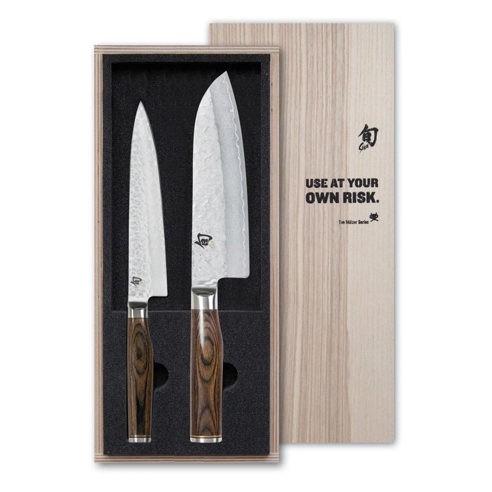 KAI Shun Premier KAI-TDMS-230 KAI Shun Premier Knife Set 3 KAI Shun Premier KAI-TDMS-230 KAI Shun Premier Knife Set