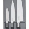 KAI Wasabi Black 3-piece Knife Set: 2 Utility Knives & 1 Chef Knife -Kitchen Knife Store kai wasabi black 3 piece knife set 2 utility knives 1 chef knife