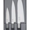 KAI Wasabi Black 3-piece Knife Set: 2 Utility Knives & 1 Santoku Knife -Kitchen Knife Store kai wasabi black 3 piece knife set 2 utility knives 1 santoku knife
