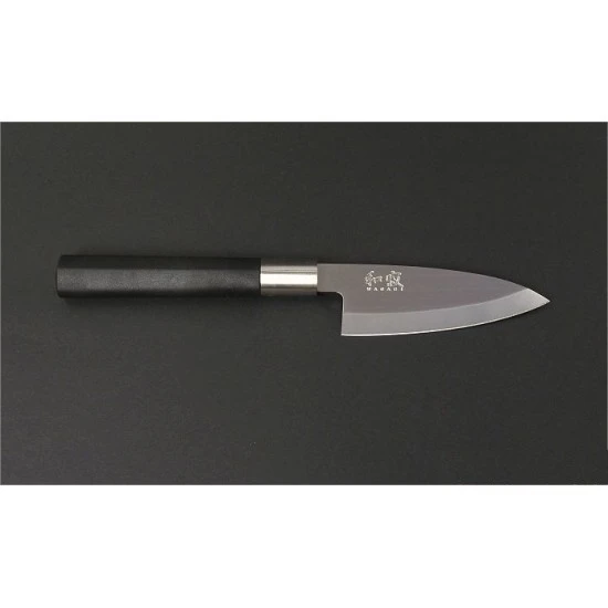 KAI Wasabi Black Deba Knife 10.5cm 4 KAI Wasabi Black Deba Knife 10.5cm - Image 2