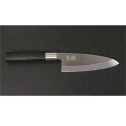 KAI Wasabi Black Deba Knife 15cm -Kitchen Knife Store kai wasabi black deba knife 15cm 2