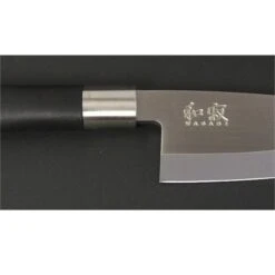 KAI Wasabi Black Deba Knife 15cm -Kitchen Knife Store kai wasabi black deba knife 15cm 3