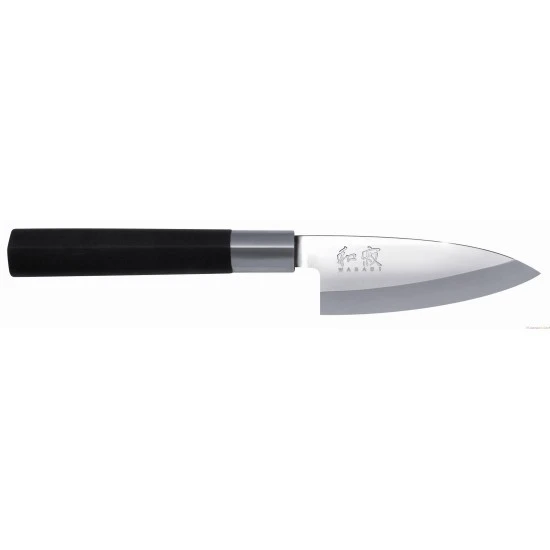 KAI Wasabi Black Deba Knife 10.5cm 3 KAI Wasabi Black Deba Knife 10.5cm