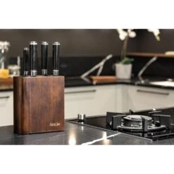 Katana Saya Pakkawood Katana Saya Pakkawood 6 Piece Knife Block Set 12 Katana Saya Pakkawood Katana Saya Pakkawood 6 Piece Knife Block Set -Kitchen Knife Store katana saya pakkawood 6 piece knife block set p1417 11674 image