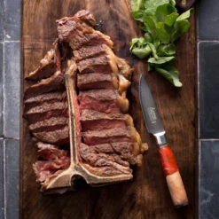 Katana Saya Volcanic 3pc Damascus Knife Set -Kitchen Knife Store katanaelements 19of39