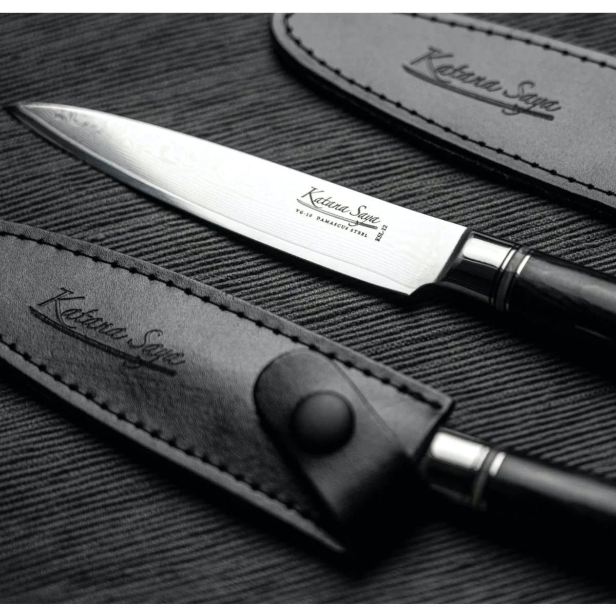 Katana Saya Pakkawood 12cm Utility Knife 5 Katana Saya Pakkawood 12cm Utility Knife - Image 3