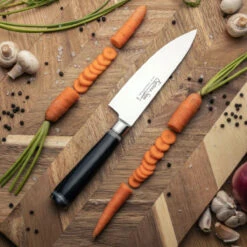 Katana Saya Pakkawood 15cm Damascus Chef's Knife -Kitchen Knife Store katanasayalifestyle19 ksl 14 1