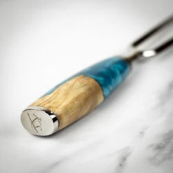 Katana Saya Ocean 2pc Damascus Carving Set -Kitchen Knife Store keb2015 2 barbour oceancarving 3